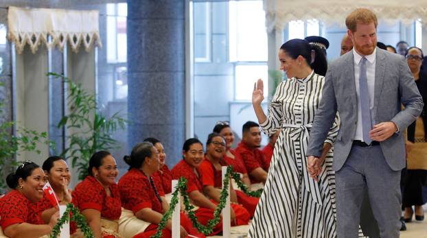 Royal tour of Tonga - Day Two