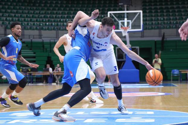 Zagreb: Prva utakmica 1/4 finala FavBet Premijer lige KK Cibona - KK Zabok