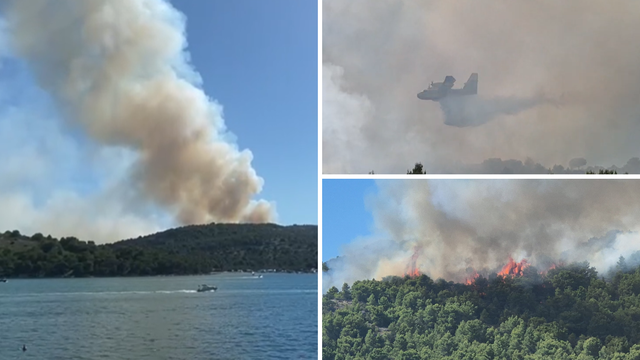 Policija istražuje još jednog muškarca zbog dizanja drona za vrijeme požara na Murteru