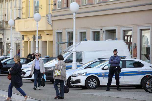 Zagreb:  Jako policijsko osiguranje u centru grada uoči večerašnje utakmice Dinamo - Viktoria Plzen