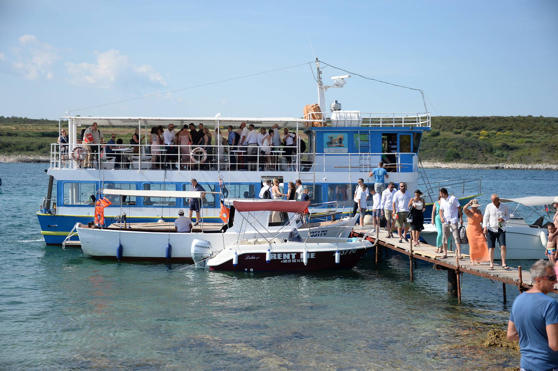 Otok Levan u medulinskom akvatoriju