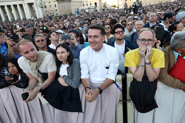 Conclave elects the new pope, at the Vatican