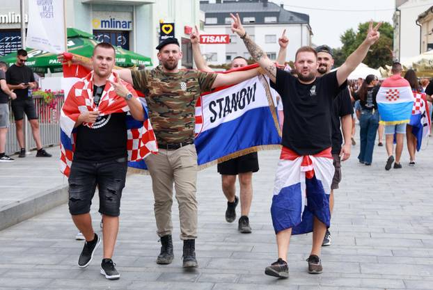 Vukovar: Atmosfera u gradu uoči koncerta Marka Perkovića Thompsona