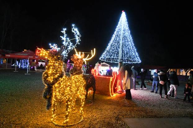 Grabovnica: Započela božićna čarolija svjetla obitelji Salaj