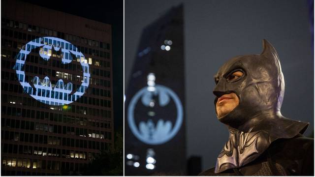 Batman slavi 80. godišnjicu: Zgrade su ukrasili simbolom...