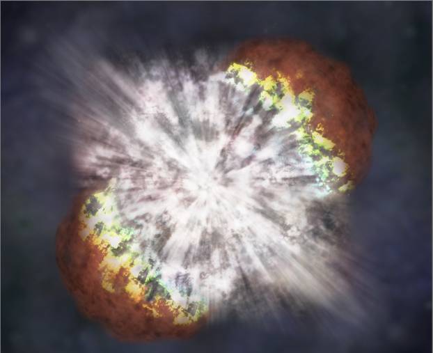 Massive supernova stuns astronomers