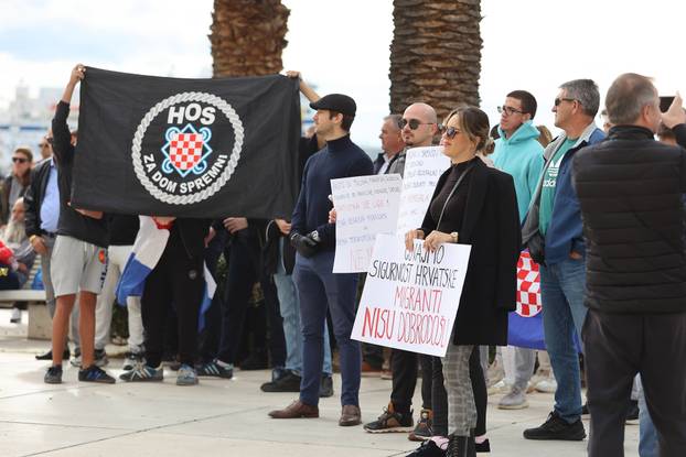 Split: Prosvjed protiv stranih radnika