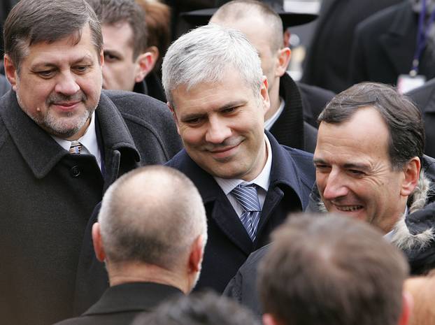 ARHIVA - 18.02.2005. Zagreb: Inauguracija predsjednika Republike Hrvatske Stjepana Mesića