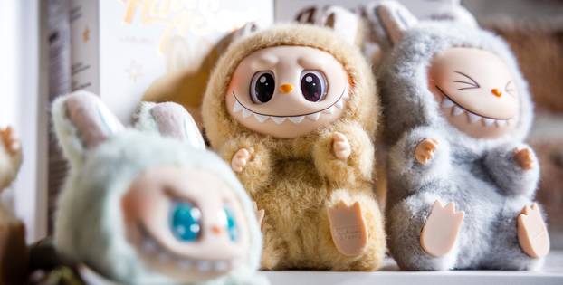 Illustrative: Popular Labubu Hugs Together, MIERLO - 25 Jul 2025