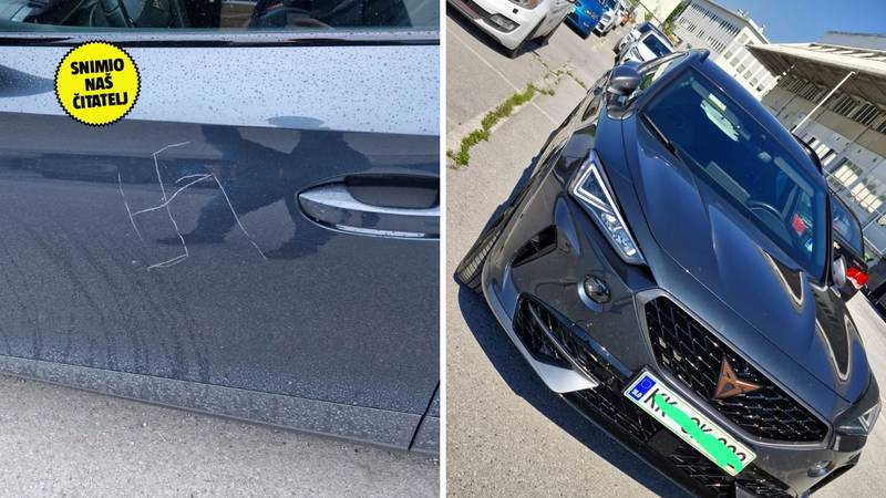 Skandal u Zagrebu: Mom dečku su na auto urezali kukasti križ! 16 24h VeznCCn