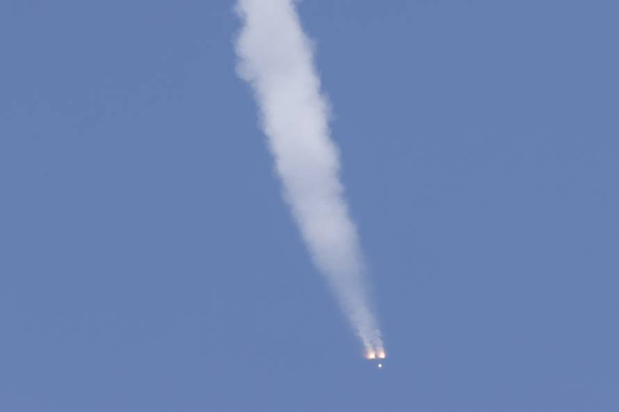 NASA's Artemis II mission to fly by the moon lifts off from the Kennedy Space Center in Cape Canaveral, Florida, U.S.