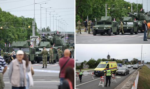 FOTO Vojska se okupila za probu svečanog mimohoda u Zagrebu: Zatvorili su dio grada za promet