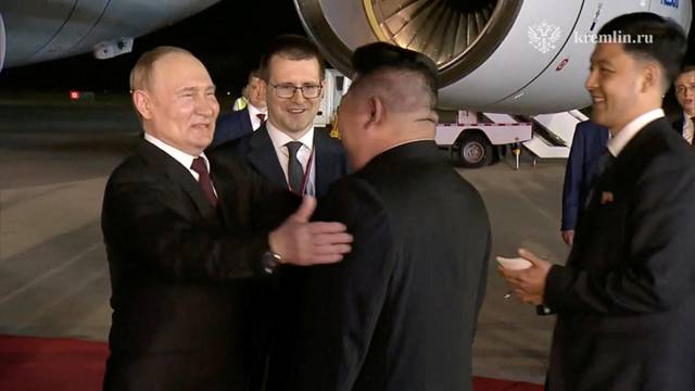 Russian President Putin visits North Korea