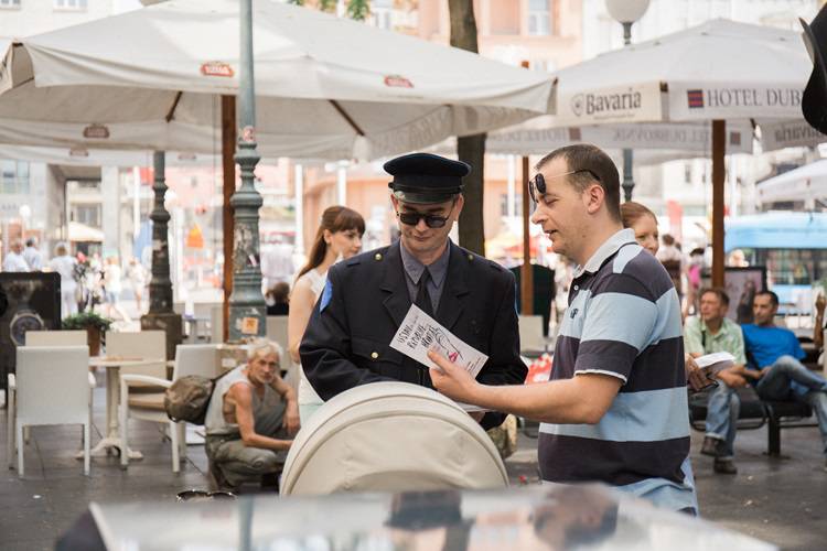 Zagrepčani ostali iznenađeni nesvakidašnjim performansom