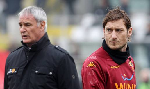 Ranieri: Totti je lijen no najbolji nogometaš kojeg sam trenirao