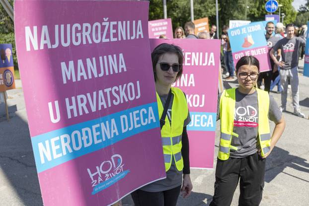 Osijek: Održan je  Hod za život