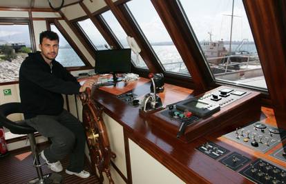 Bio je u Hajduku i Dinamu, sad je kapetan luksuznog broda...