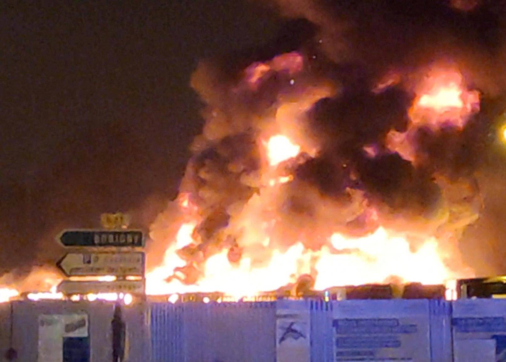 Unrest in Aubervilliers, France