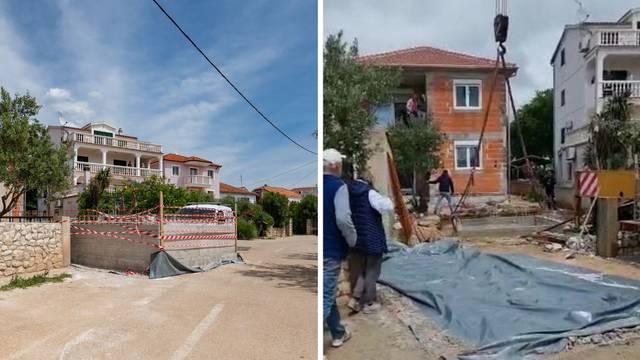 Cesta u Pirovcu opet prohodna, septičku razdora vratili u rupu