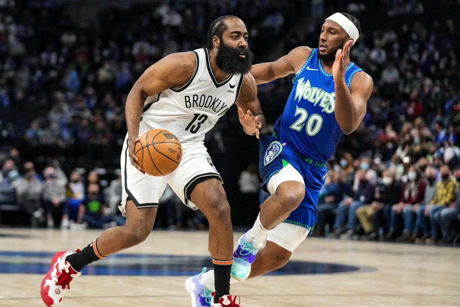 NBA: Brooklyn Nets at Minnesota Timberwolves