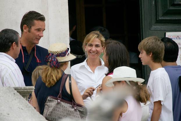 Dubrovnik: Španjolska princeza Christina i suprug Inaki Urdangarin obilaze grad