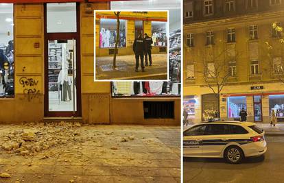 FOTO Veliki komad fasade pao u središtu Zagreba: 'Užas. Vikali smo, ljudi su počeli bježati....'