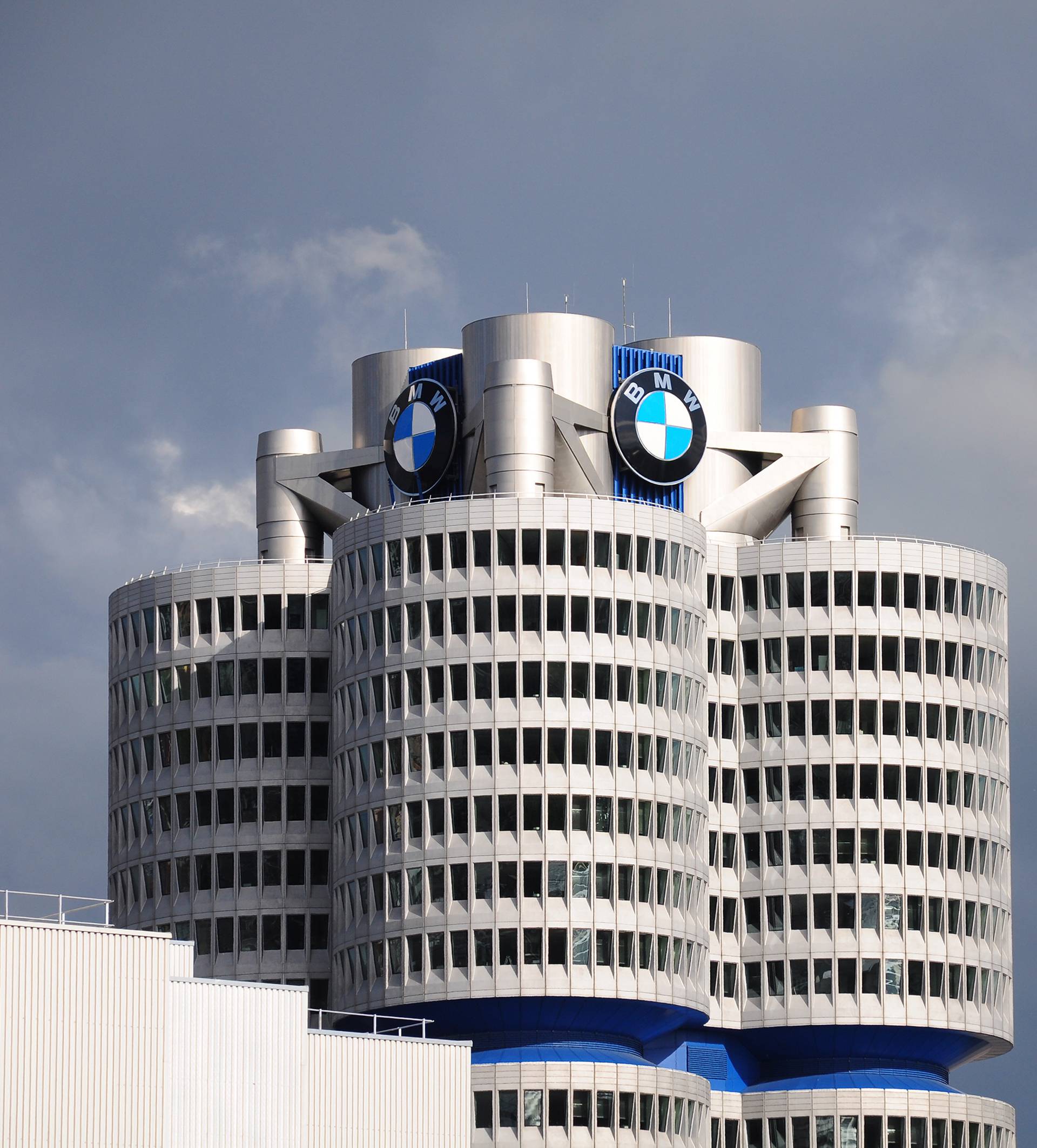BMW building museum.