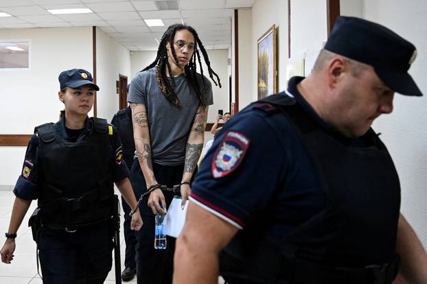 Court hearing of U.S. basketball player Brittney Griner