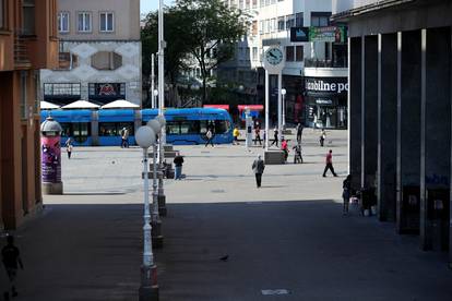Zagreb: Mirno i ugodno prijepodne u centru grada