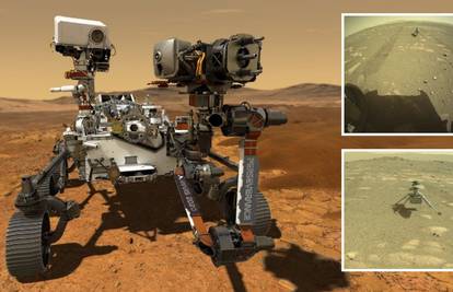 Rover 'napustio' helikopter, a  prije prvog leta morat će na Marsu preživjeti i ledenu noć