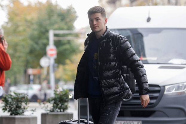 Zagreb: Okupljanje hrvatske nogometne reprezentacije u hotelu Sheraton