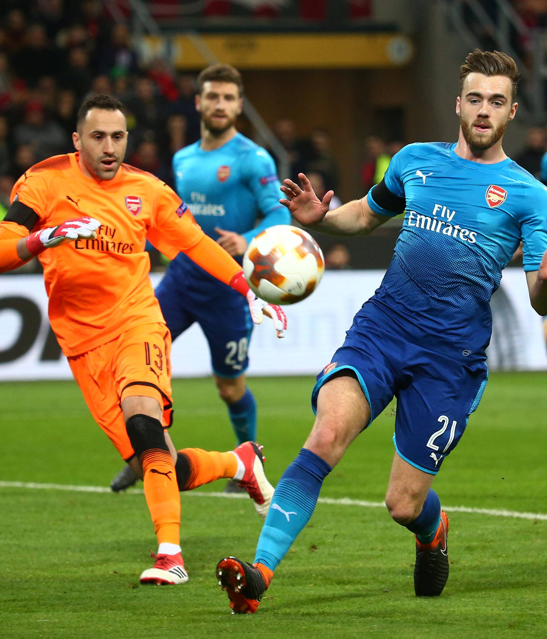 Europa League Round of 16 First Leg - AC Milan vs Arsenal