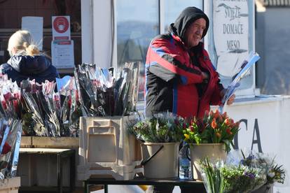 Šibenik: Ponuda cvijeća za Valentinovo