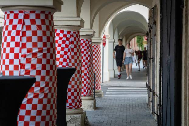 Atmosfera u Vukovaru uoči koncerta Marka Perkovića Thompsona