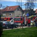 VIDEO Po&zcaron;ar krovi&scaron;ta u Dubravi: Gusti crni dim uzdizao se iznad ku&cacute;e, vatrogasci raskapaju krov