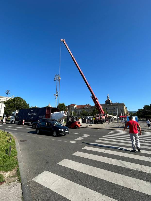FOTO Nove stube za Importanne centar konačno stigle u Zagreb