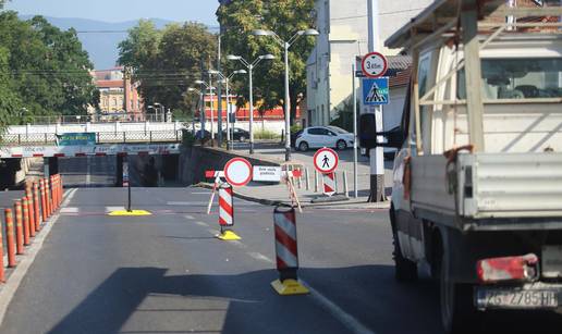 Gužva u centru Zagreba: Bus se zaglavio u Miramarskoj ulici