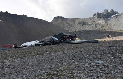 Avion koji je pao u Alpama je iz vremena Drugog svjetskog rata
