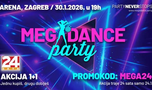 24sata &ccaron;asti: Kupi jednu ulaznicu za Megadance, drugu dobiva&scaron; BESPLATNO!