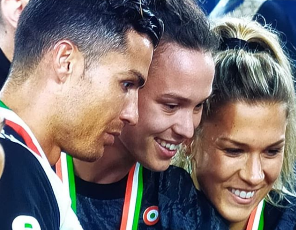 Mandžo, Doris i Ronaldo: Juve slavio omotan u hrvatske boje!
