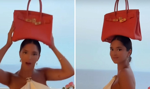 Kći Harisa Džinovića plesala s torbicom od 17 tisuća € na glavi