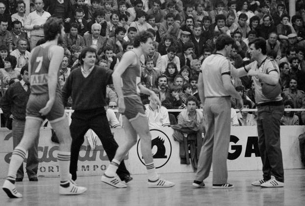 Druga utakmica finala play-offa Prvenstva Jugoslavije 1986. godine, KK Cibona - KK Zadar