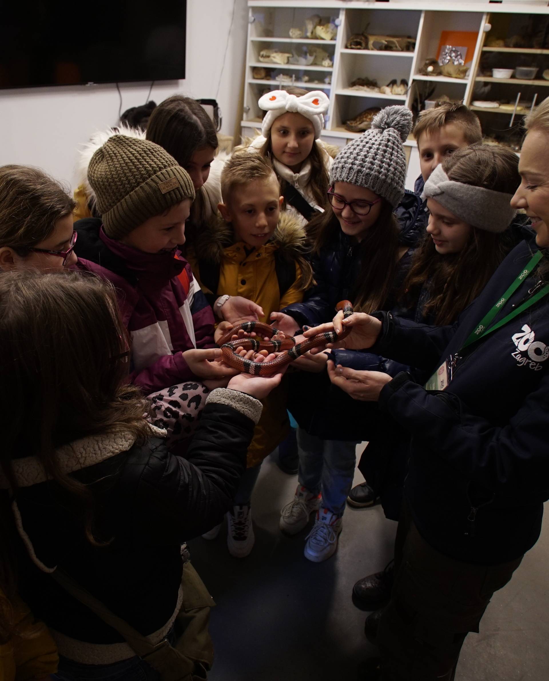 Božićno iznenađenje: Učenici iz Slavonije prvi put u Zoološkom