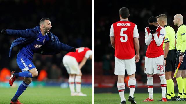 Olympiacos šokirao Emirates! Arsenal ispao iz Europske lige