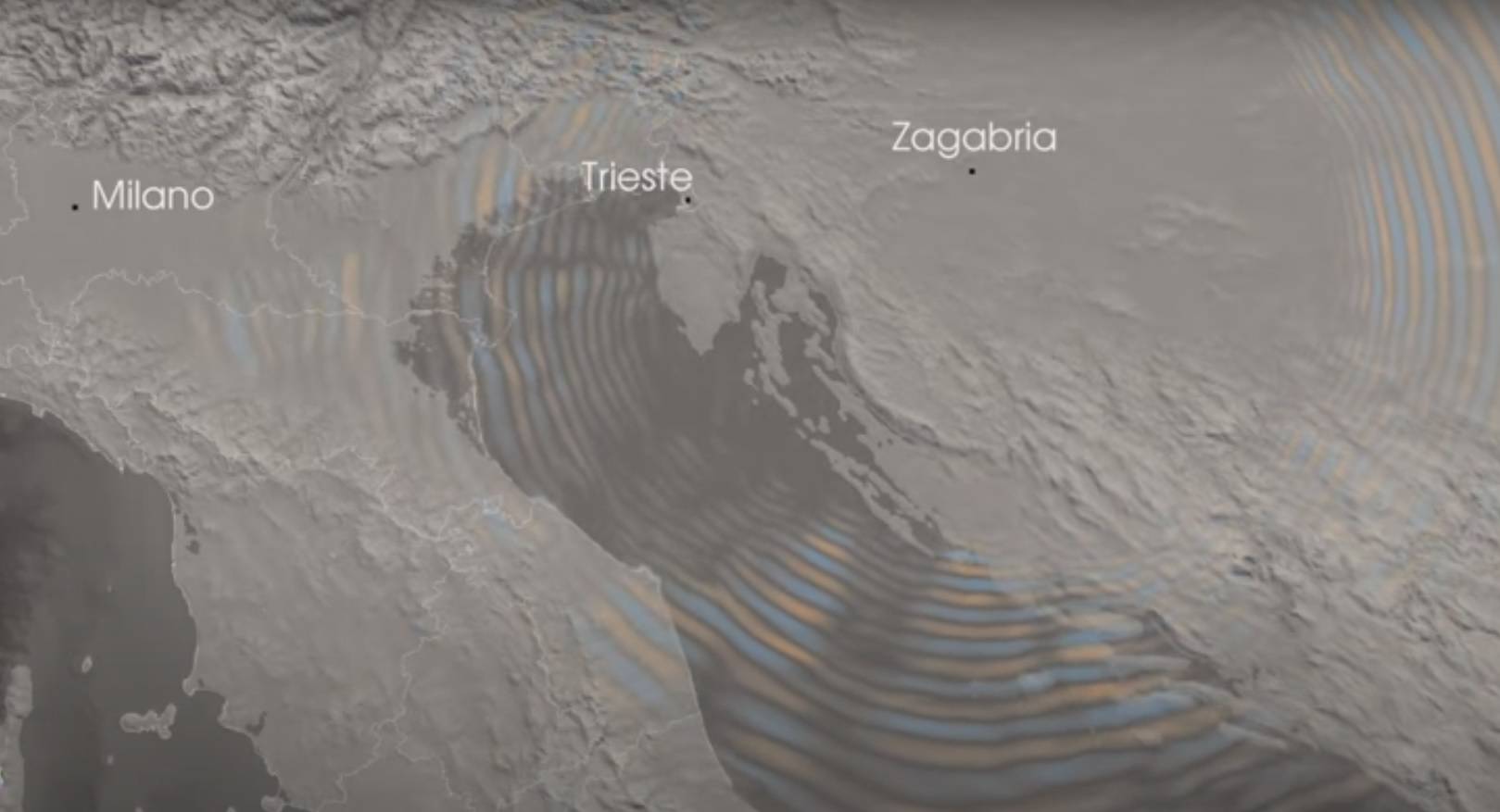 Pogledajte kako se razorni potres širio kroz Hrvatsku