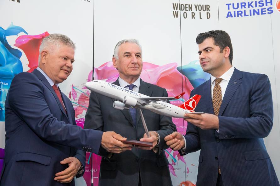 U Dubrovnik je stigao prvi zrakoplov Turkish Airlinesa