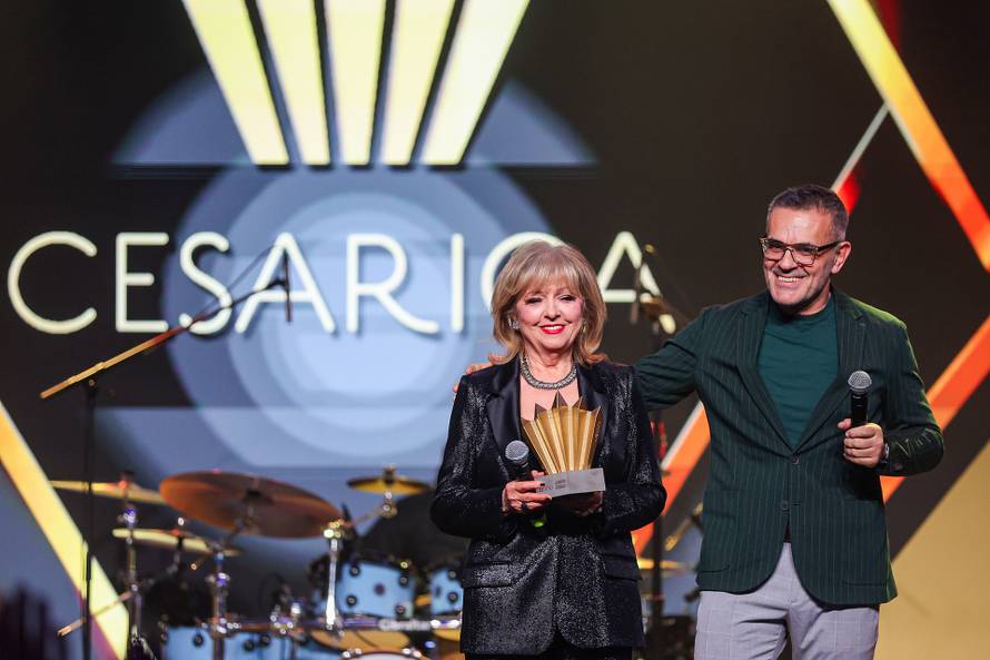 Zagreb: Cesarica gala party u Laubi na kojoj su dodijeljene glazbene nagrade Cesarica