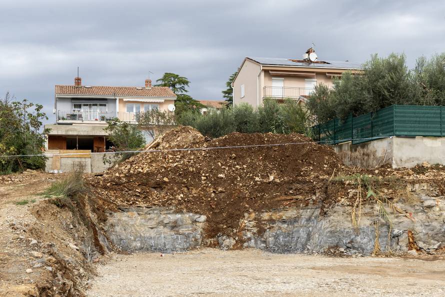 Lokacija u Puli gdje je pronađena zaostala bomba iz drugog svjetskog rata