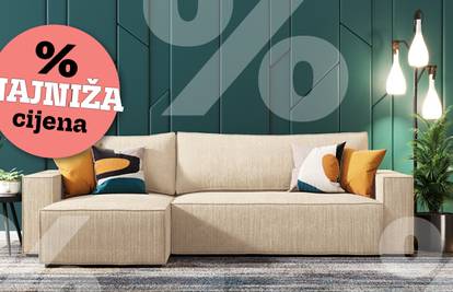 Uhvatite uštede do 70% i veliki val popusta u najvećem hrvatskom salonu namještaja