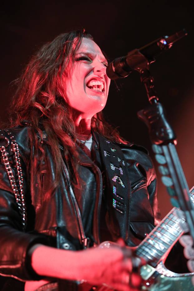 Zagreb: U Tvornici kulture održan je koncert rock grupe Halestorm